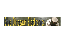 blue dinosaur logo