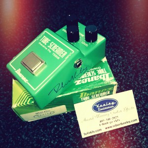 Ibanez TS808 Tube Screamer (Keeley Plus Mod)