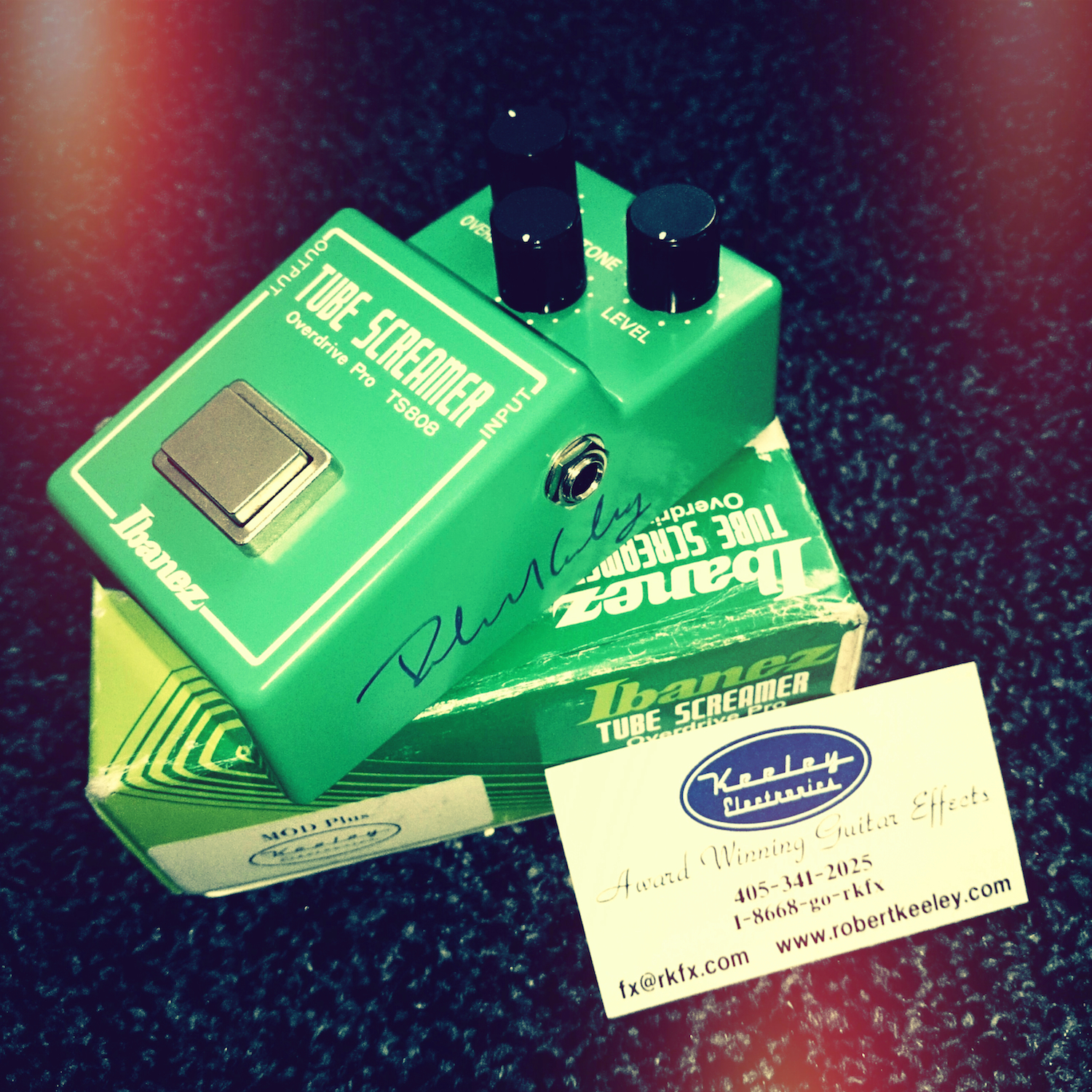 Ibanez TS-808 Tube Screamer (Keeley Mod Plus) - Pedal of the Day