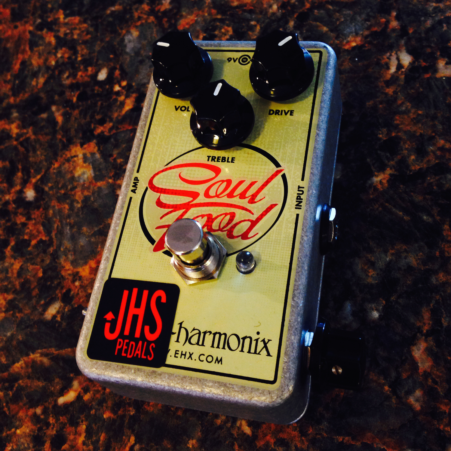 Electro-Harmonix Soul Food Overdrive (JHS Pedals 'Meat & 3' Mod 
