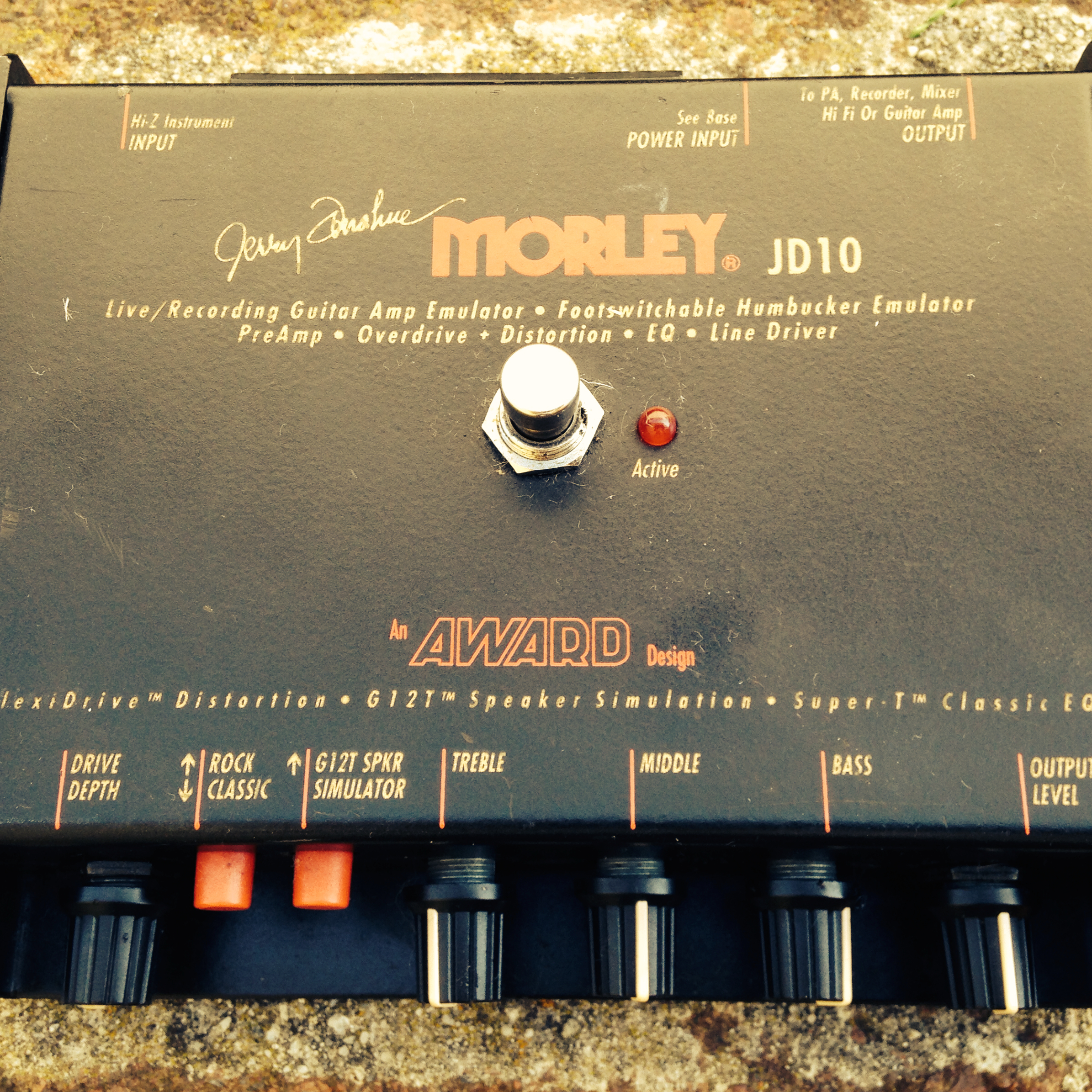 Morley Jerry Donahue JD10 Overdrive Multi Effect