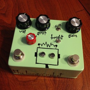 overdrive hungry robot dual pedal pedals