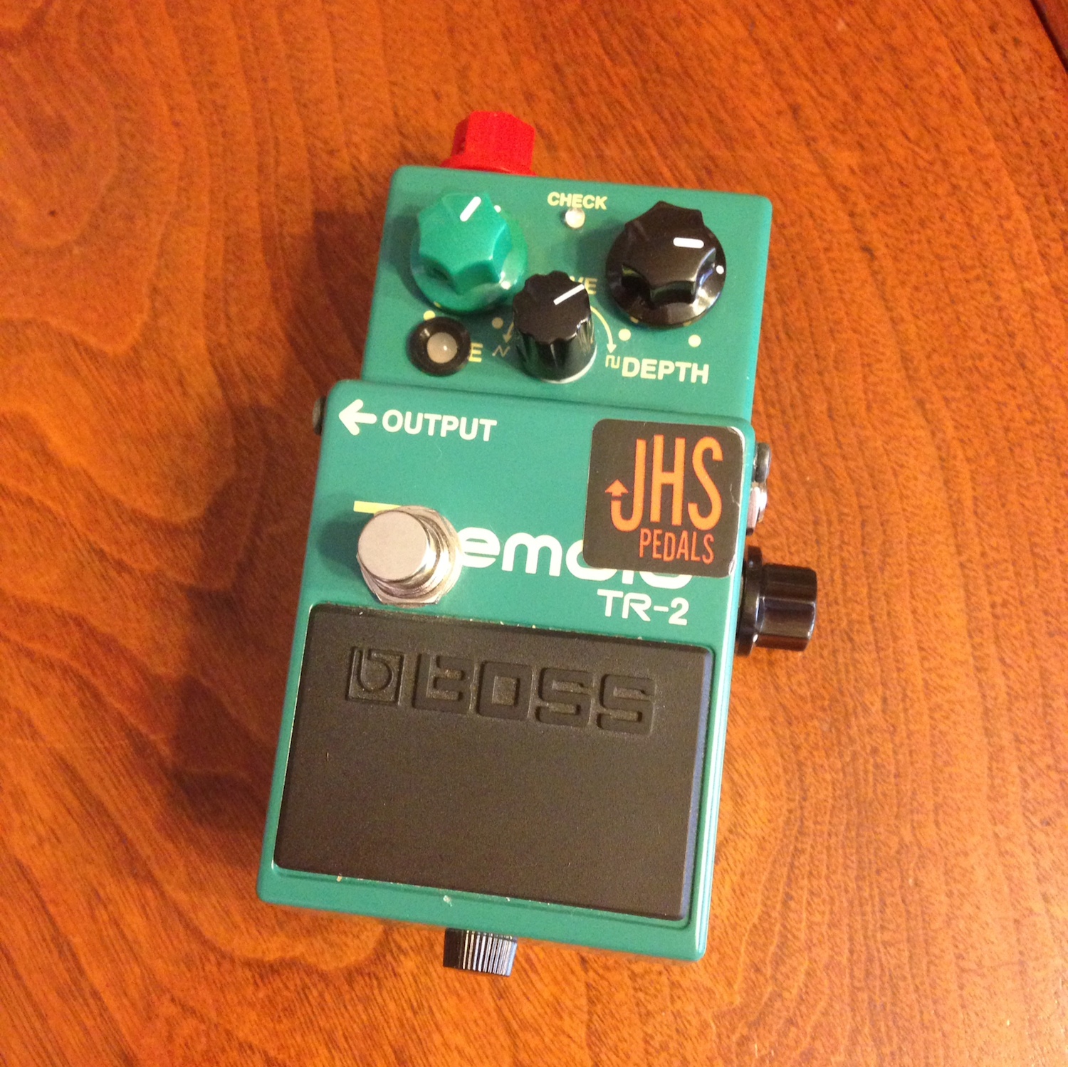 Boss TR-2 Tremolo (JHS Pedals Two-Speed mod) - Pedal of the Day