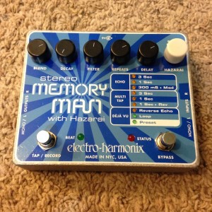 electro-harmonix stereo memory man with hazarai delay