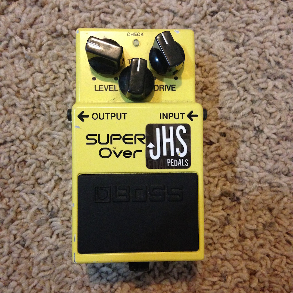 Boss SD-1 Super Overdrive (JHS Pedals Trans Am mod) - Pedal of the Day