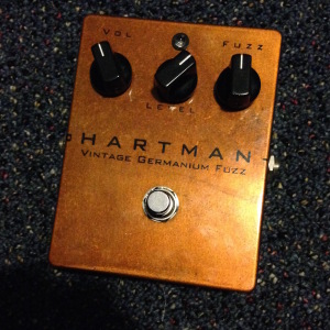 hartman pedals vintage germanium fuzz