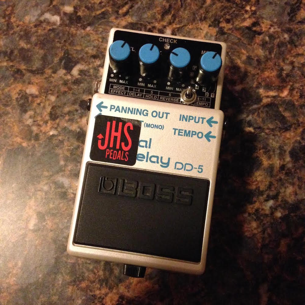 cafeteria symptom misundelse Boss DD-5 Digital Delay (JHS Analog Tone Mod) - Pedal of the Day