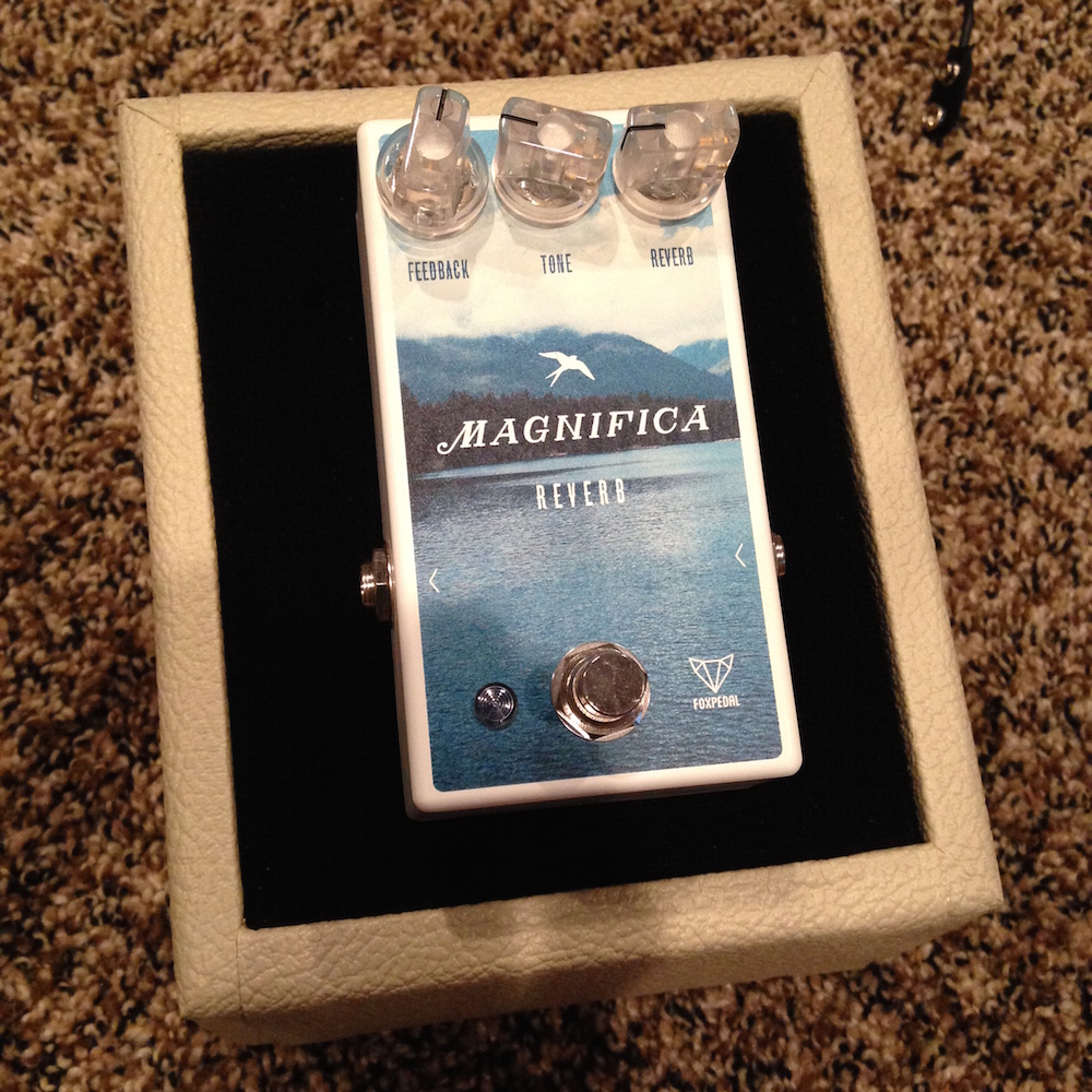 FoxPedal Magnifica Reverb - Pedal of the Day