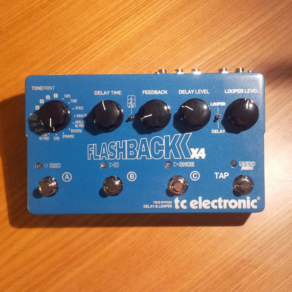 Tc electronic flashback x4 delay pedal of the day