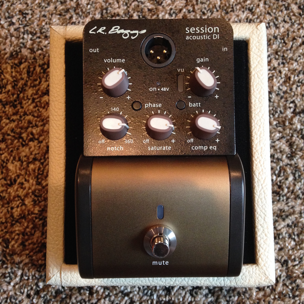 L.R. Baggs Session DI Acoustic Preamp - Pedal of the Day