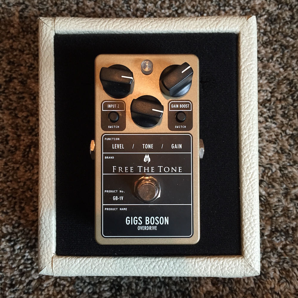 Free The Tone Gigs Boson Overdrive - Pedal of the Day