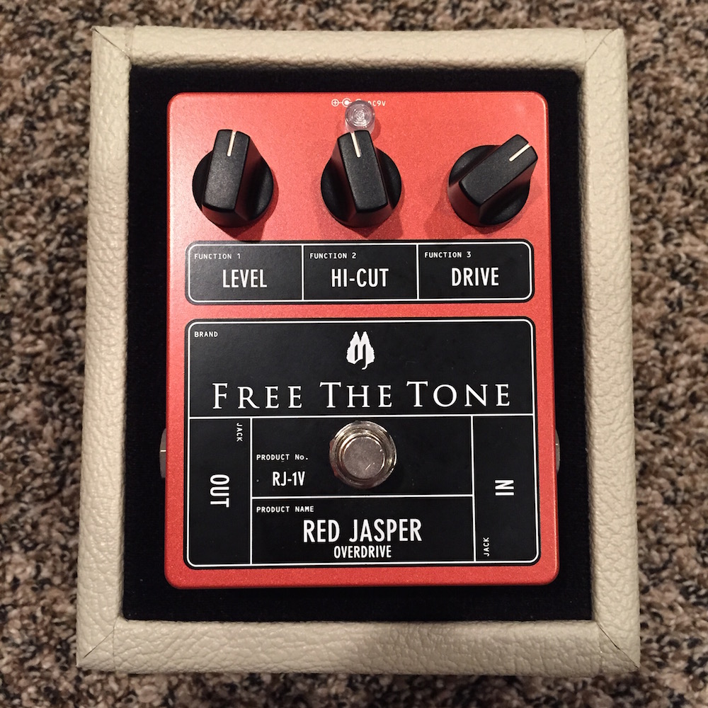 Free The Tone Red Jasper Overdrive - Pedal of the Day