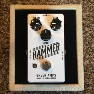 greer amps hammer distortion fuzz