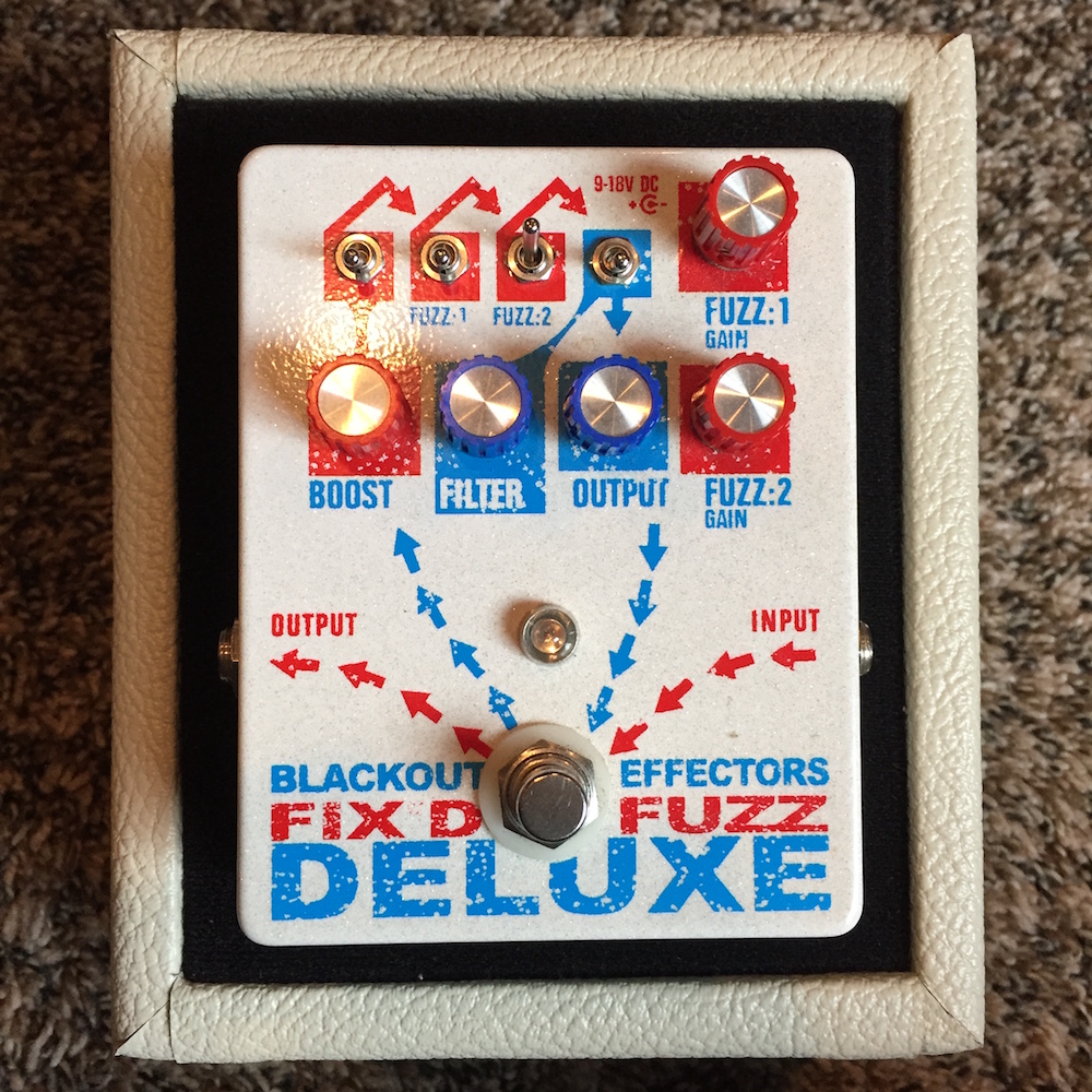 Blackout Effectors Fix'd Fuzz Deluxe - Pedal of the Day