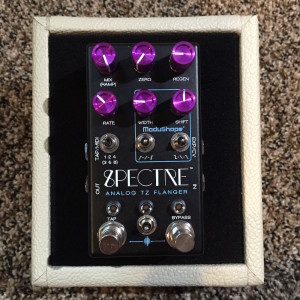 chase bliss audio spectre analog through-zero flanger
