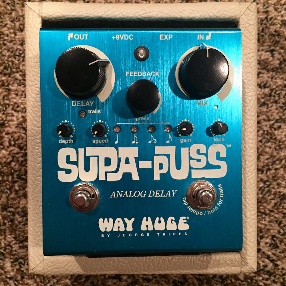 Way Huge Electronics Supa-Puss™ Analog Delay - Pedal of the Day
