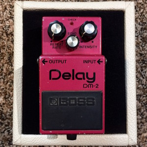boss dm-2 analog delay