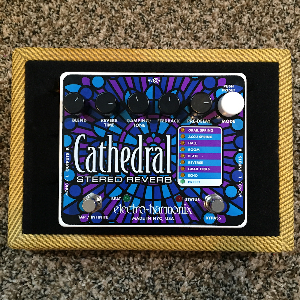 Electro-Harmonix Cathedral Stereo Reverb - Pedal of the Day