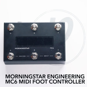 Morningstar Engineering MC6 MIDI Foot Controller
