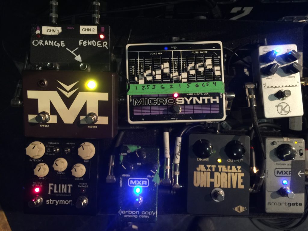 Neil Fallon Pedalboard