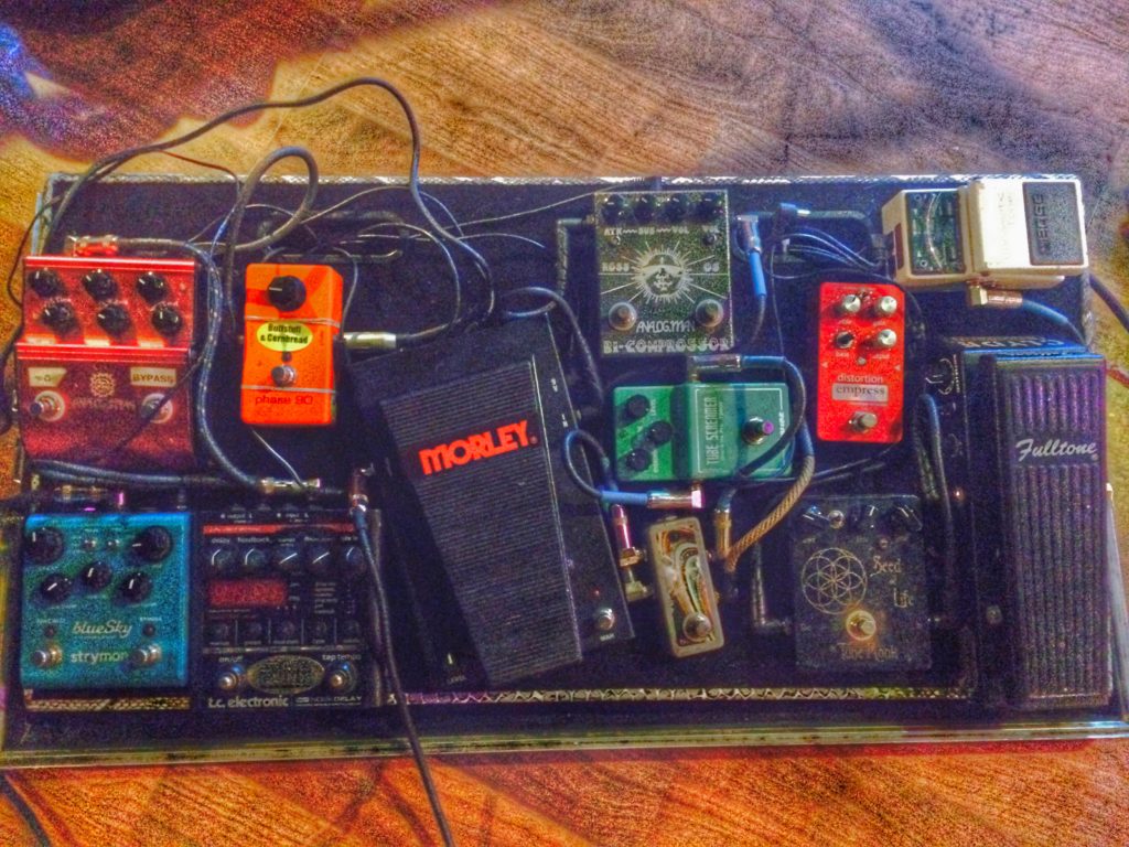 Scott Hachey Pedalboard