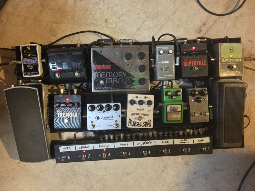 Luke Miller Lotus Pedalboard