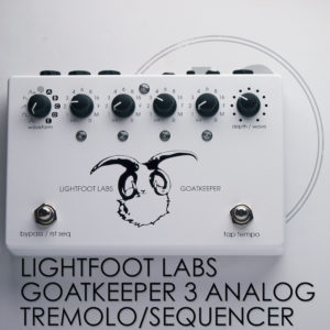 Lightfoot Labs Goatkeeper 3 Analog Tremolo Sequencer
