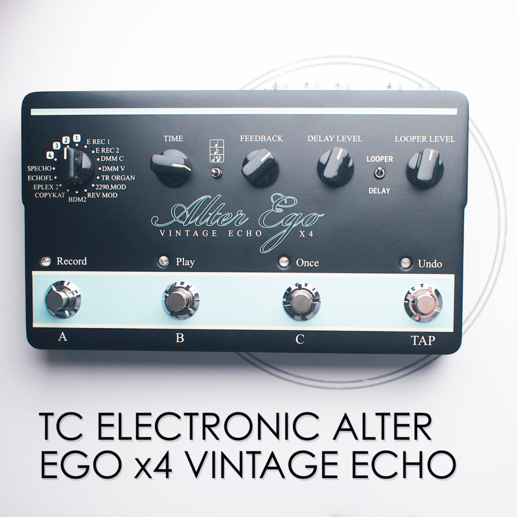 TC Electronic Alter Ego x4 Vintage Echo - Pedal of the Day