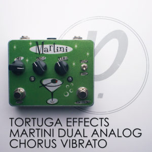 Tortuga Effects Martini™ Dual Analog Chorus Vibrato