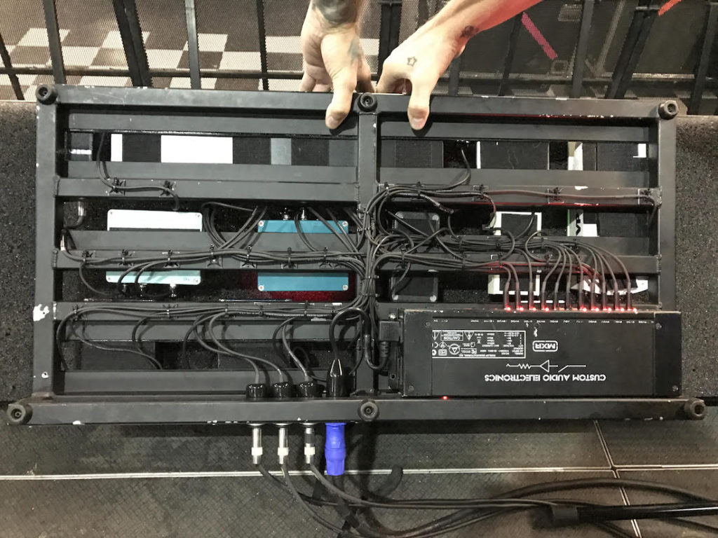 Kyle Sipress - The Devil Wears Prada - Pedalboard 3