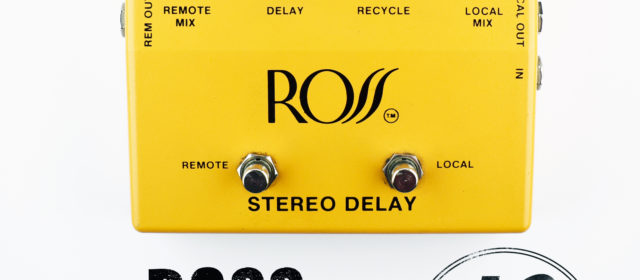 Ross Stereo Analog Delay