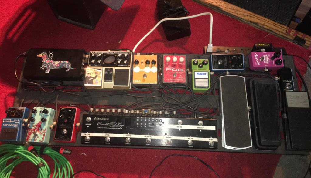 Chris Houser - Pedalboard - The Werks
