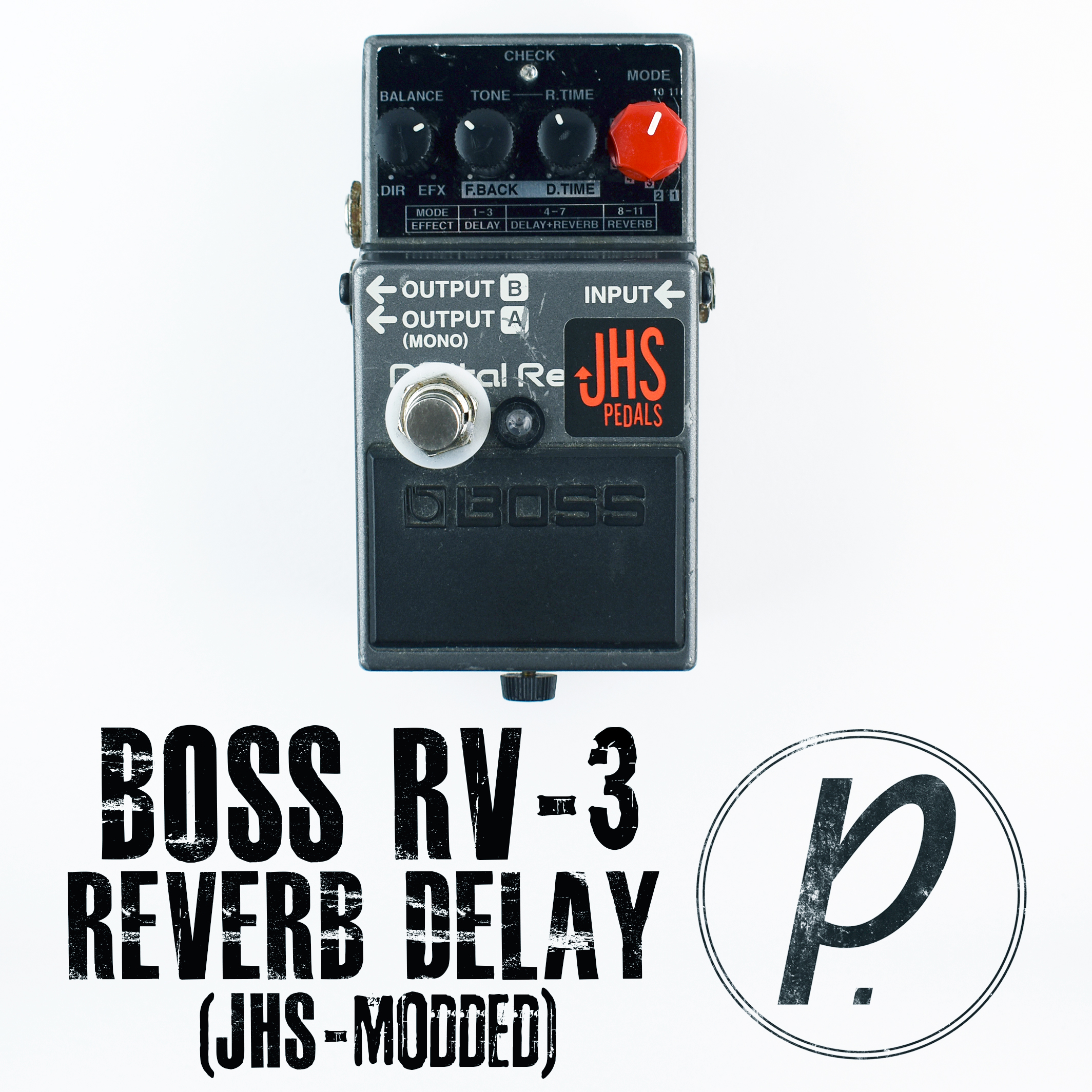 Boss RV-3 Digital Reverb/Delay (JHS Dual Mode Mod) - Pedal of the Day