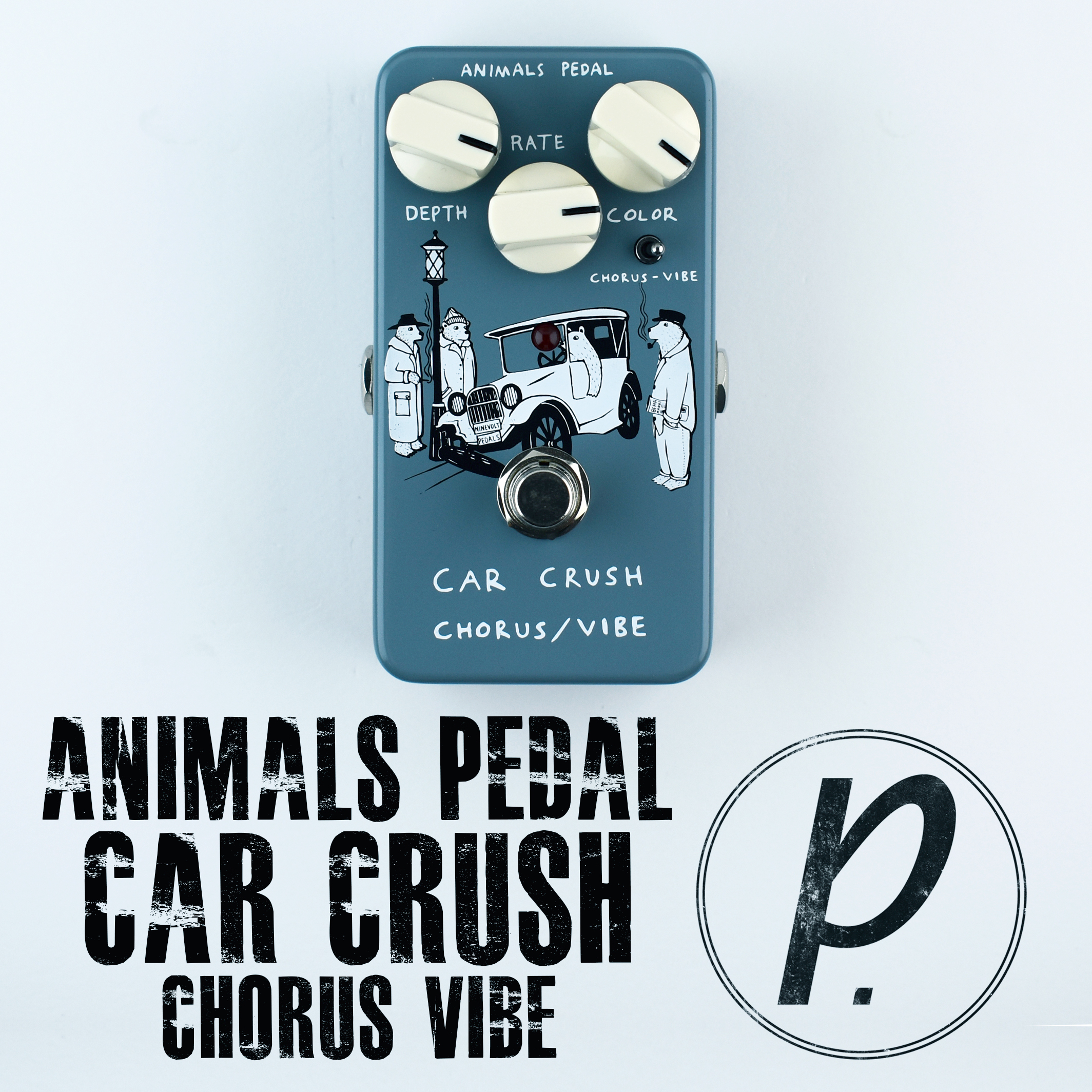 新品／送料無料 Animals Pedal CAR CRUSH CHORUS/VIVE エフェクター