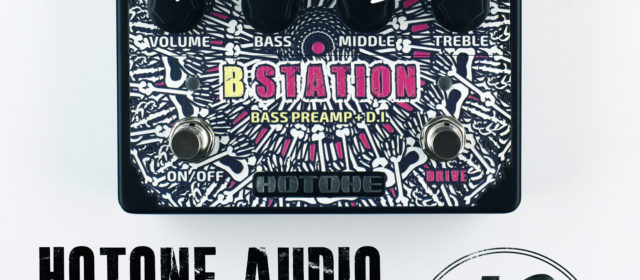 Hotone Audio B Station Bass Preamp + D.I.