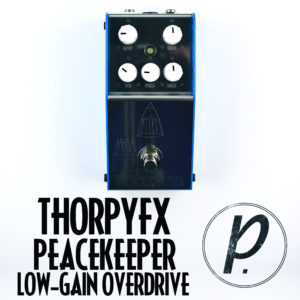 ThorpyFX Peacekeeper Low Gain Overdrive
