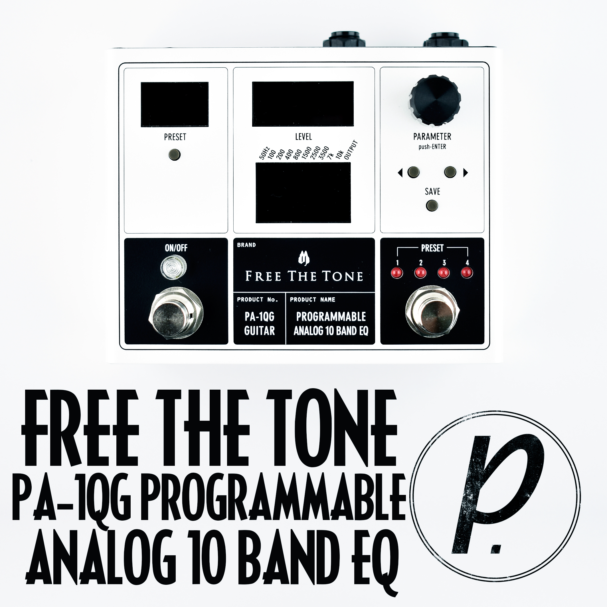 Free The Tone PA-1QG Programmable Analog 10 Band EQ - Pedal of the Day