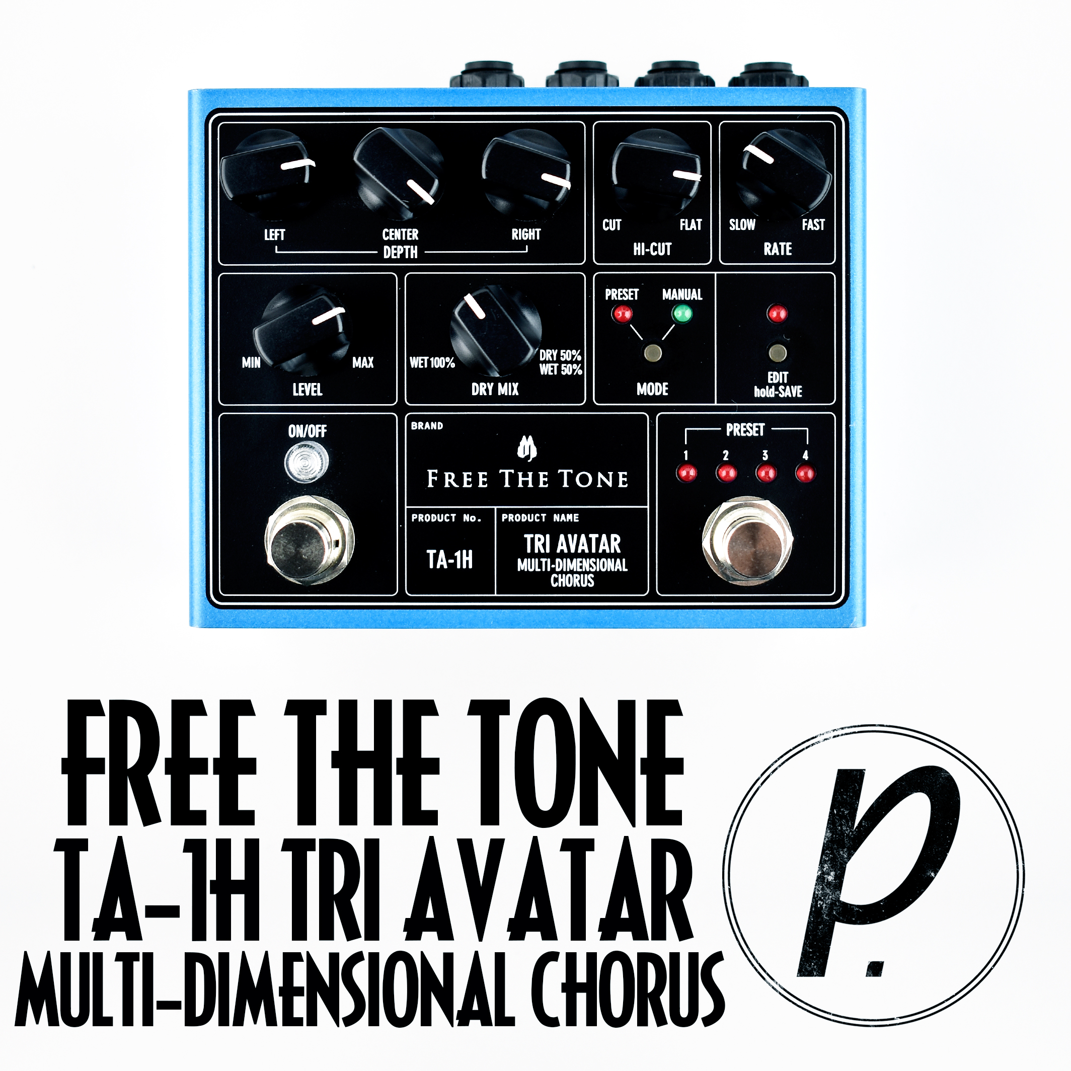 Free The Tone TA-1H Tri Avatar Chorus - Pedal of the Day