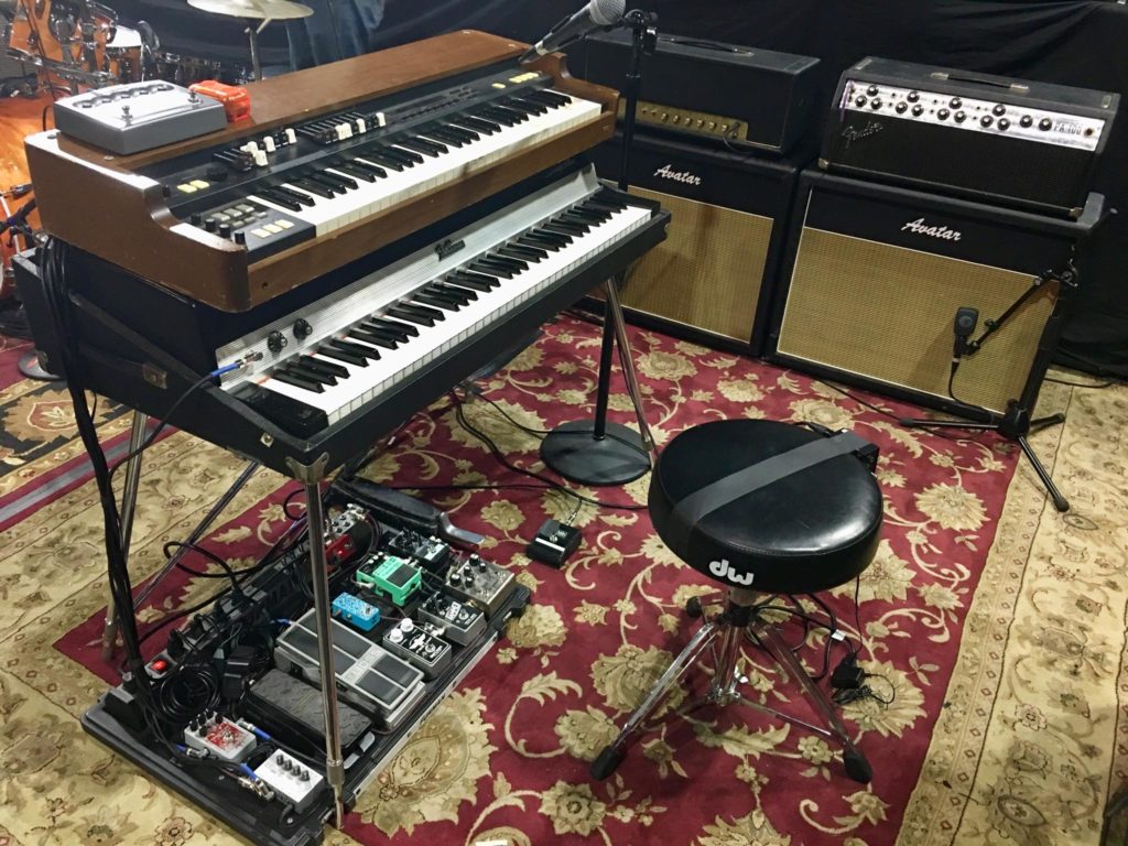 Nick Johns Keyboard Pedal Setup - Brother Hawk