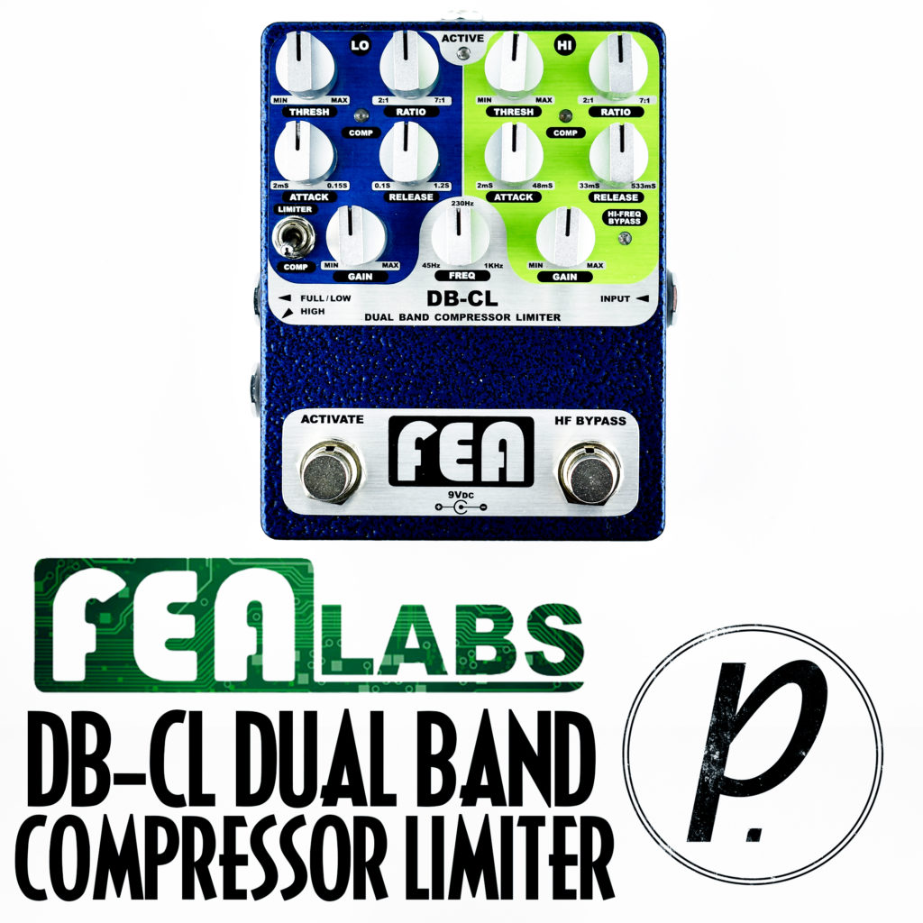 Compressor Fea FEA Labs DB-CL Dual Band Compressor Limiter - Pedal of the Day