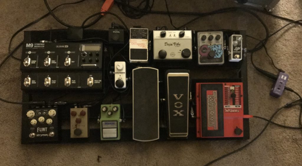 Joey Lewis of Funktional Flow - Pedalboard #1