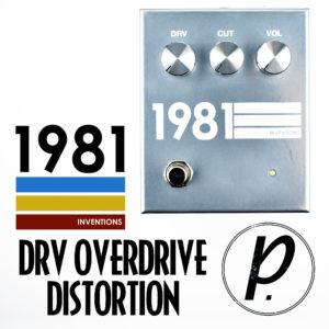 1981 Inventions DRV Overdrive Distortion