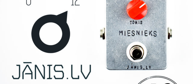 Jānis.lv Effect Pedals Miesnieks Overdrive Distortion