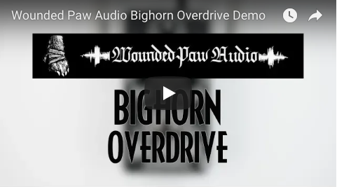 Wounded Paw Audio Bighorn Overdrive - Pedal of the Day on YouTube