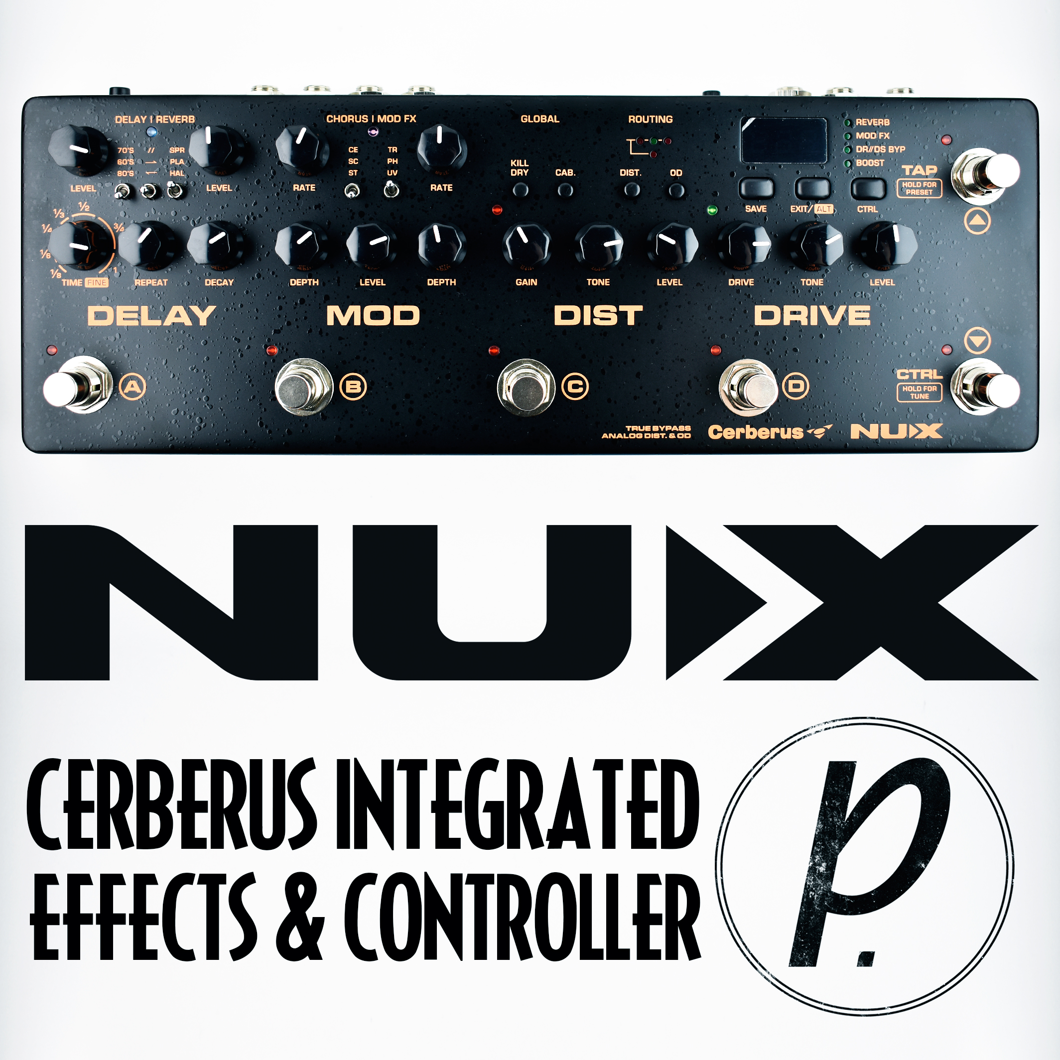 NuX Cerberus Multi Function Effect Controller Pedal of the Day