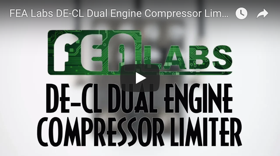 FEA Labs DE-CL Dual Engine Compressor Limiter - Pedal of the Day on YouTube