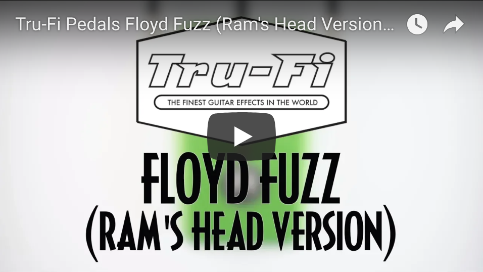 Tru-Fi Pedals Floyd Fuzz (Ram's Head Version) - Pedal of the Day on YouTube