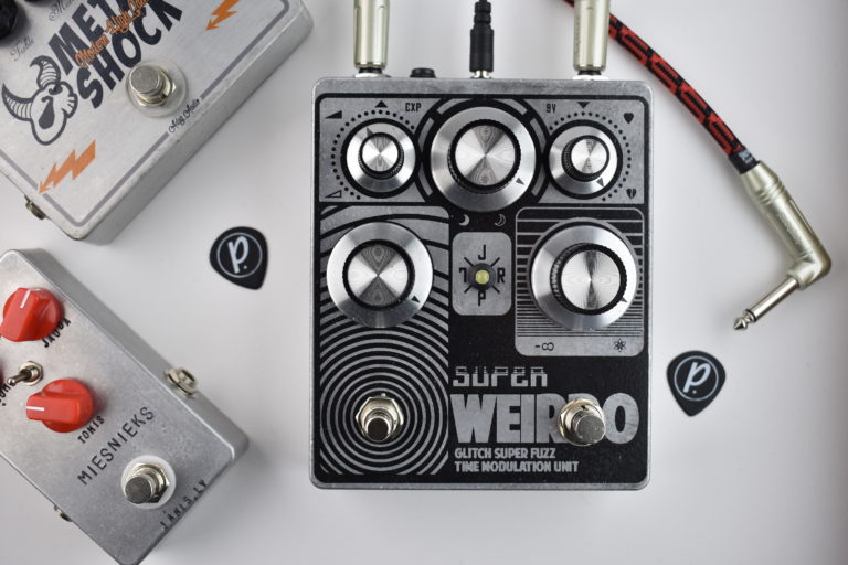 JPTR FX Super Weirdo Glitch Fuzz Time Modulation Unit