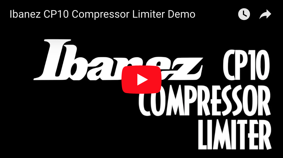 Ibanez CP10 Compressor Sustainer - Pedal of the Day