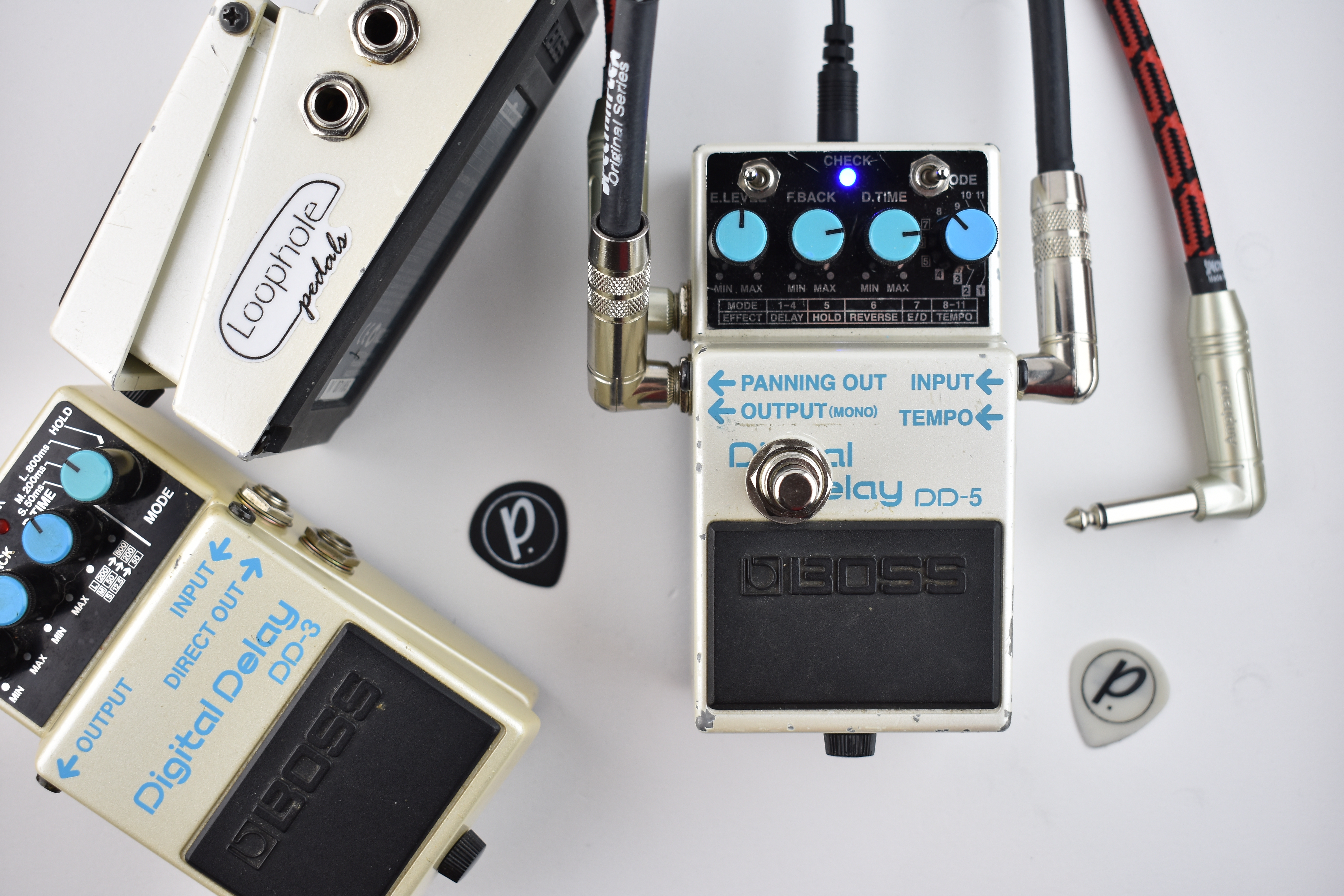 Loophole Pedals Modded Boss DD-5 Delay - Pedal of the Day